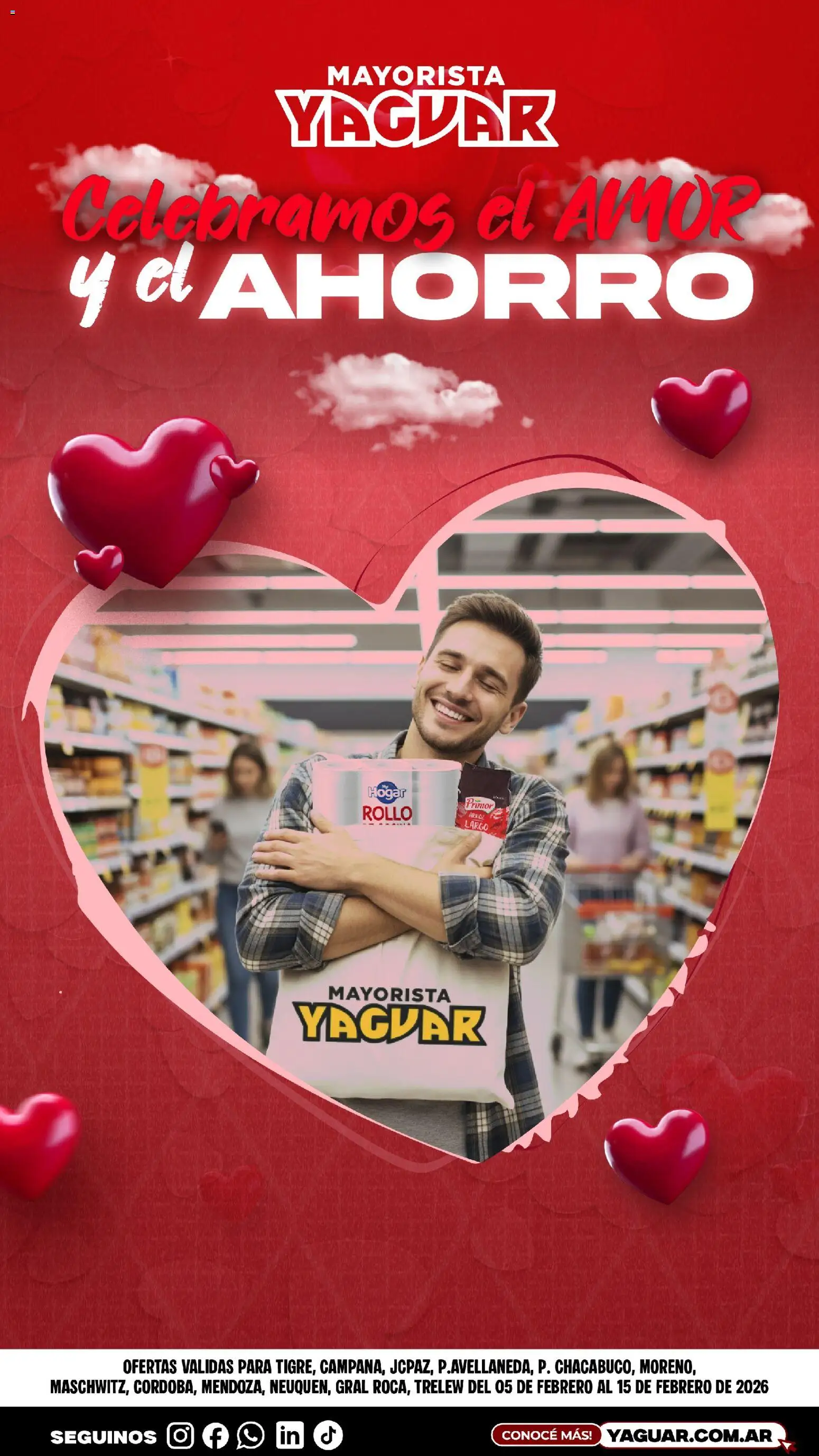 Yaguar - Ahorro que enamora  │ válido desde el 05.02.2026 | Página: 1