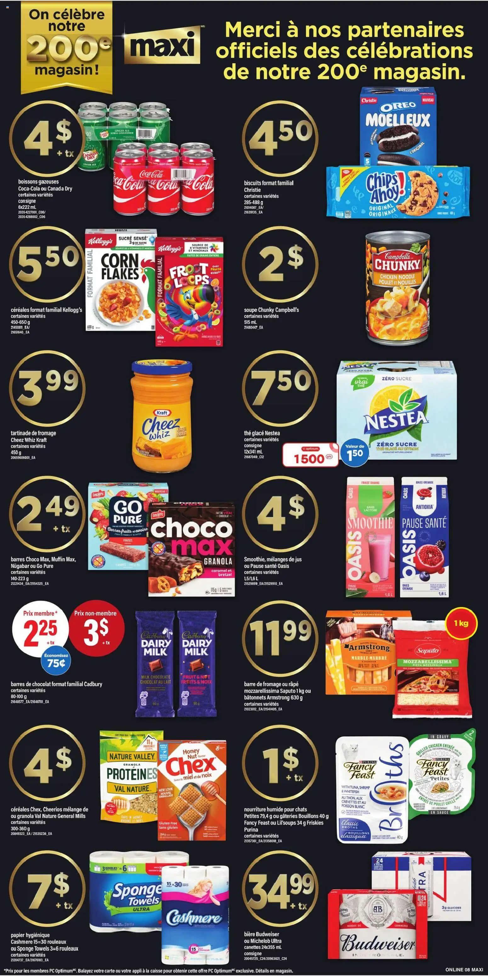 Maxi flyer valid from 01.01.2026 | Page: 12 | Products: Chips, Chocolate, Pizza, Chicken