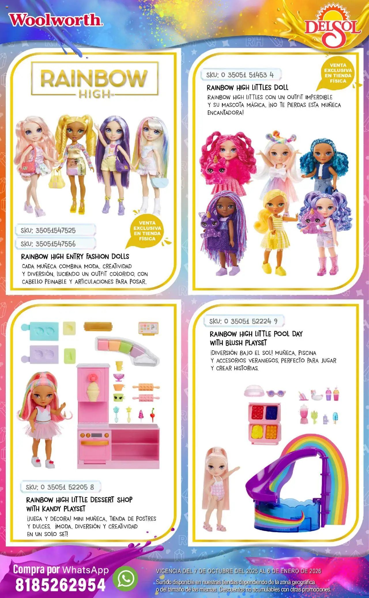 Nuevas ofertas de Del Sol y Woolworth válidas en toda la República Mexicana desde el 07.10.2025. ¡Encuentra las mejores ofertas en Del Sol y Woolworth - Catálogo Castillo Del Juguete! | Página: 65 | Productos: Té