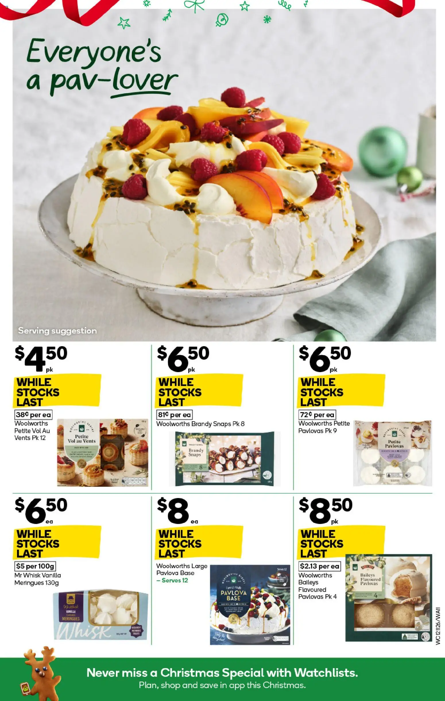 Woolworths catalogue - valid from 12.11.2025 | Page: 11 | Products: Pavlova
