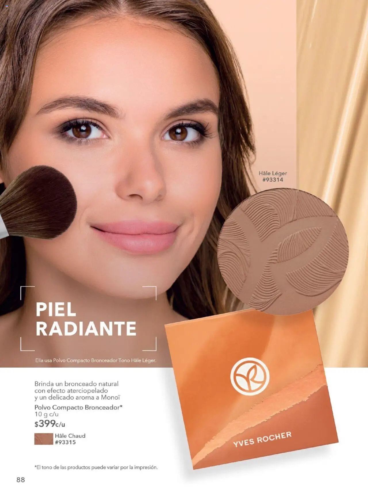 Nuevas ofertas de Yves Rocher válidas en toda la República Mexicana desde el 28.10.2025. ¡Encuentra las mejores ofertas en Yves Rocher - Campaña 15 2025! | Página: 90 | Productos: Polvo compacto, Radiante, Polvo, Bronceador
