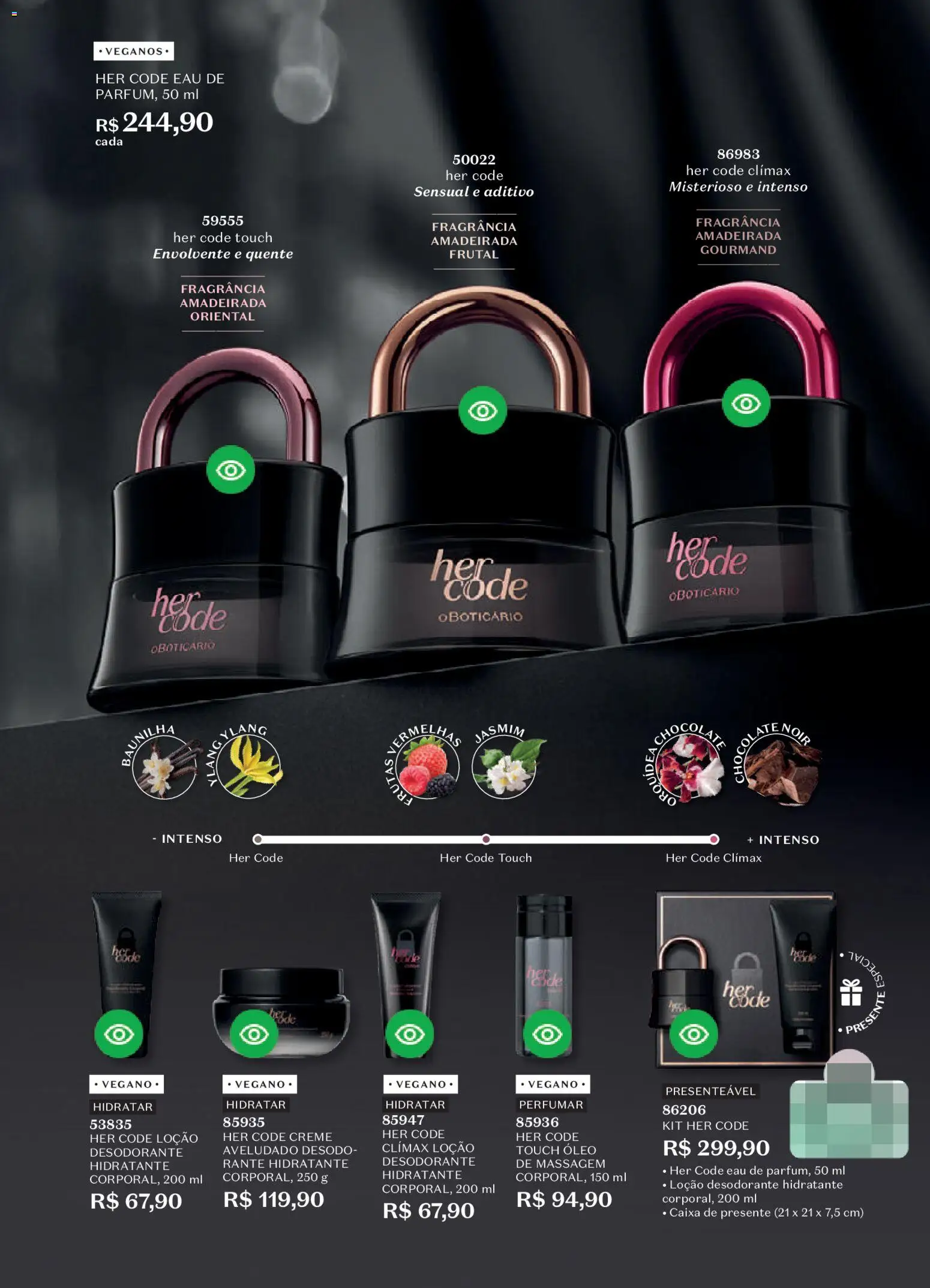 O Boticário Folheto - válido de 23.03.2026 | Página: 71 | Produtos: Desodorante, Caixa, Óleo, Chocolate