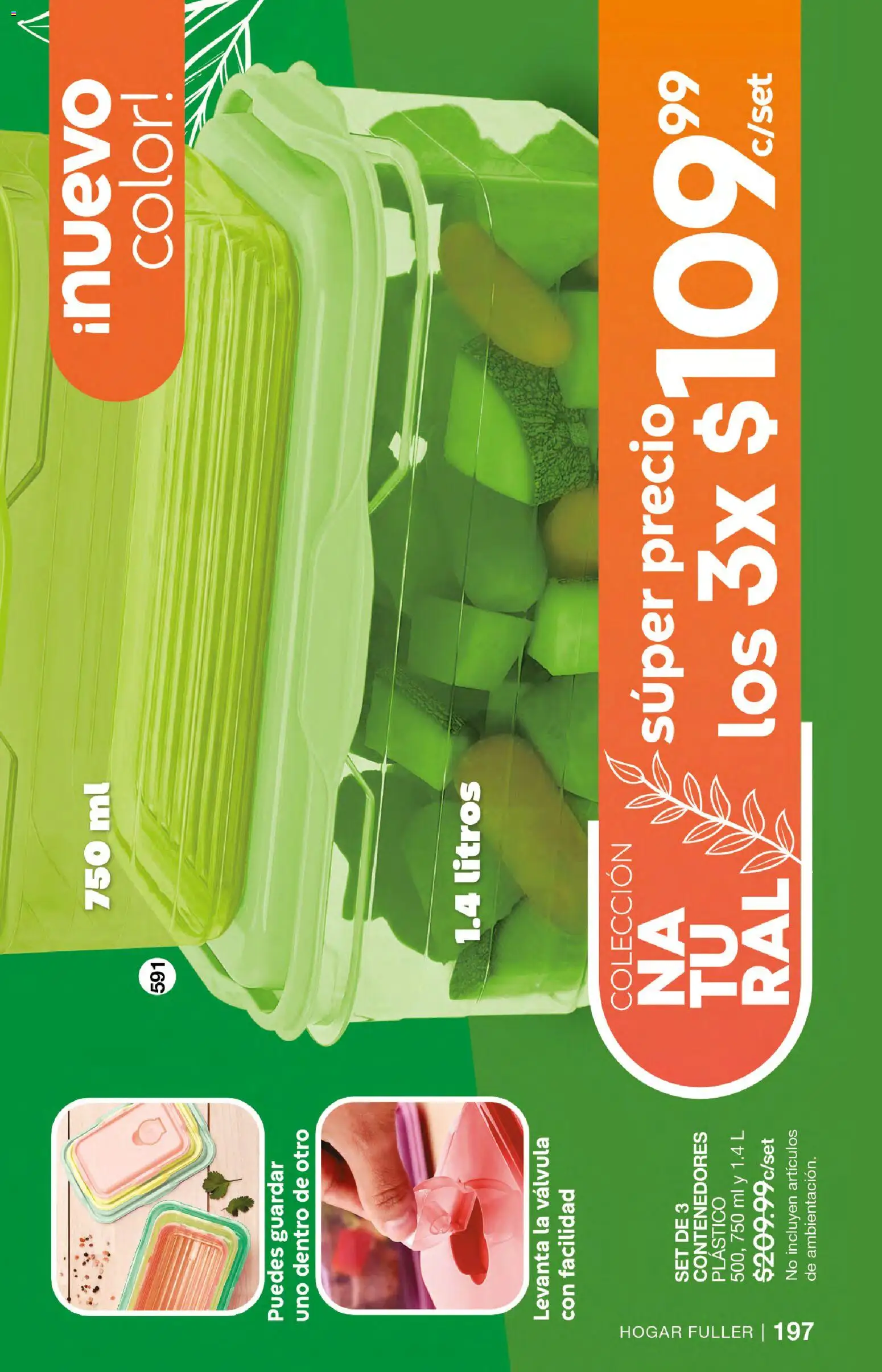 Nuevas ofertas de Fuller válidas en toda la República Mexicana desde el 18.02.2026. ¡Encuentra las mejores ofertas en Fuller campaña 23 2026! | Página: 197