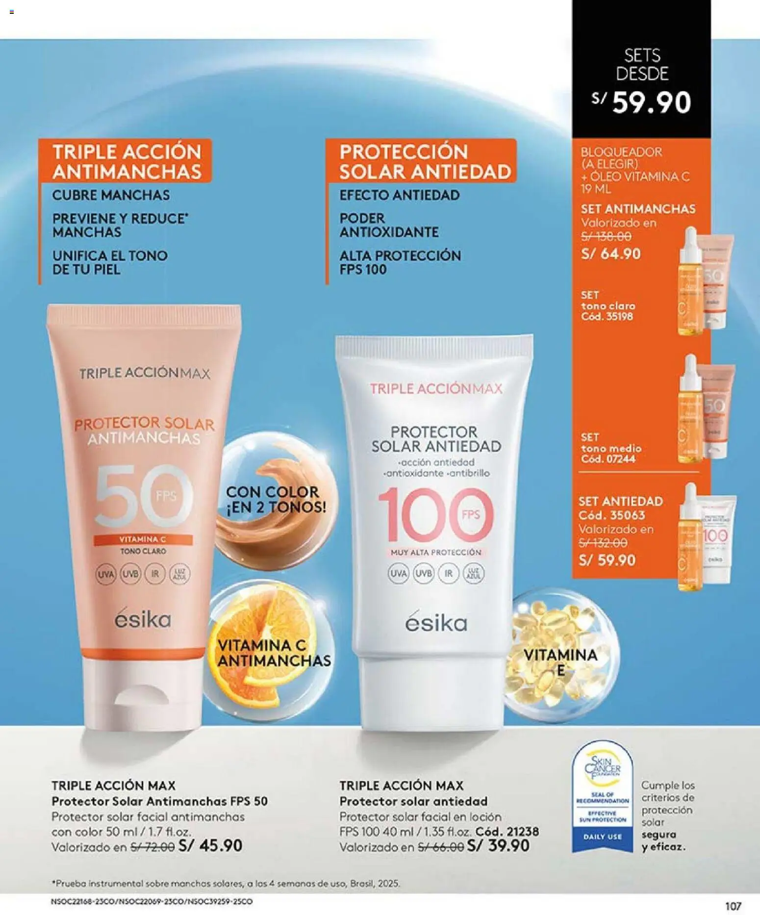 Catálogo Ésika válido desde 18.12.2025 | Página: 119 | Productos: Protector solar