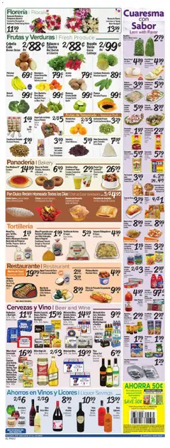 Preview of El Super weekly ads valid from 18.03.2026 | Page: 4 | Products: Ring, Beer, Fish, Tea