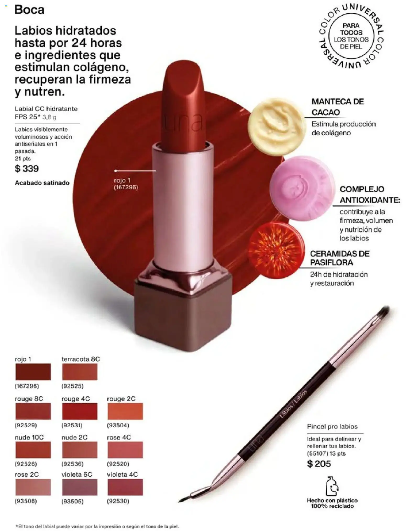 Nuevas ofertas de Natura válidas en toda la República Mexicana desde el 20.12.2025. ¡Encuentra las mejores ofertas en Natura campaña 1 2026! | Página: 61 | Productos: Pincel, Cacao