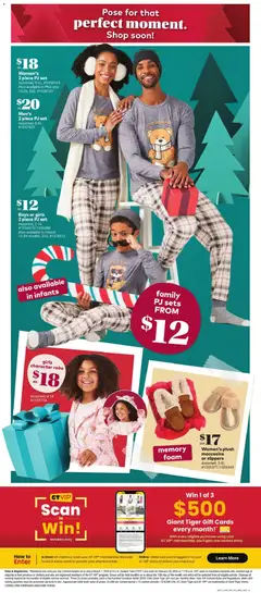 Preview of Giant Tiger - Black Friday  from shop Giant Tiger valid from 26.11.2025 | Page: 16 | Products: Moccasins, Slippers, Phone, Shoes