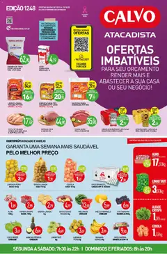 Calvo Atacadista - Ofertas da semana - Pré-Visualização do folheto da loja Calvo Atacadista, válido de 20.10.2025