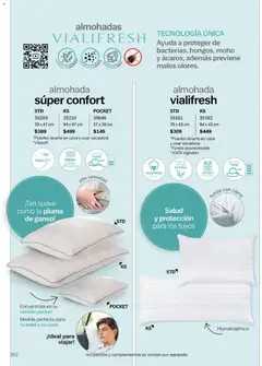 Vista previa de Vianney catálogo Tu hogar, nuestra pasión, nuevo folleto de la tienda, válido en México a partir del 06.03.2026 | Página: 164 | Productos: Secadora, Algodón, Almohada, Cuna