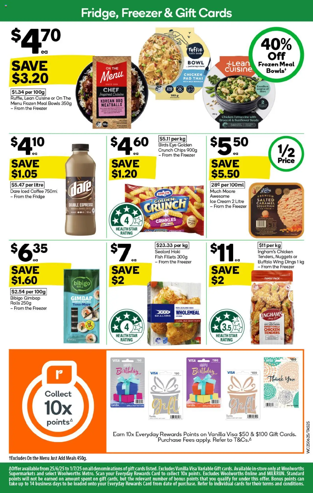 Woolworths catalogue - valid from 25.06.2025 | Page: 25 | Products: Coffee, Noodles, Chips, Fridge