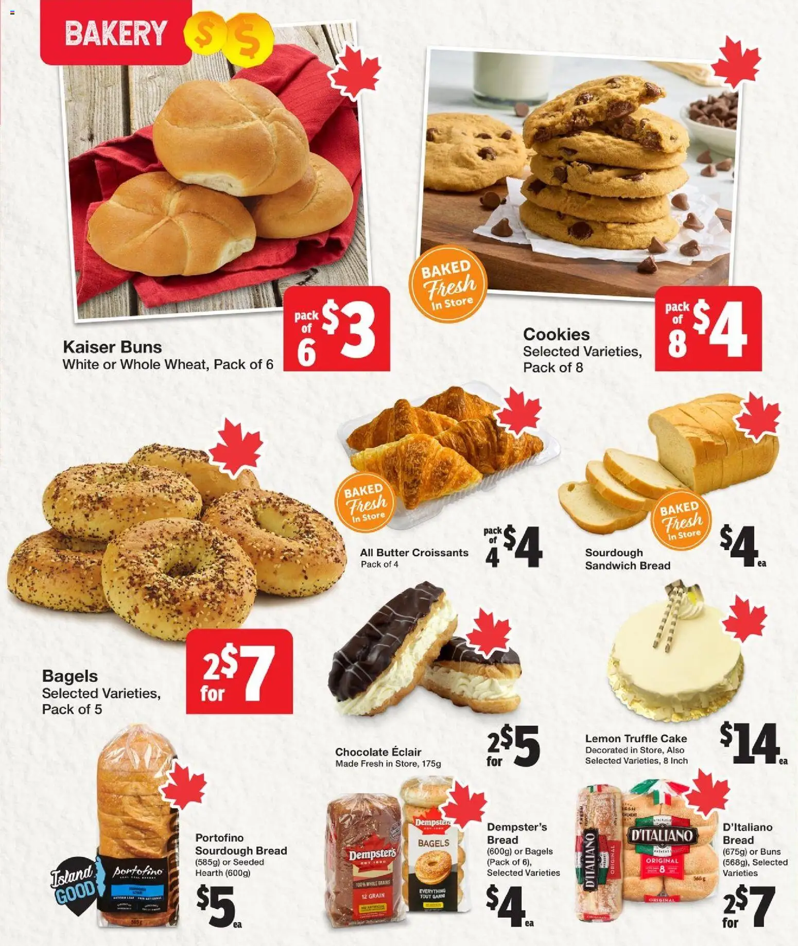 Quality Foods flyer valid from 01.01.2026 | Page: 8 | Products: Cookies, Butter, Bread, Chocolate