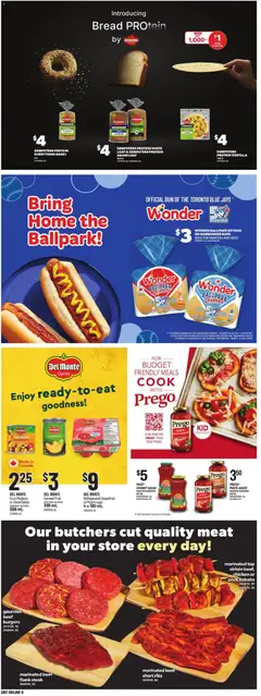 Preview of Loblaws weekly flyer / circulaire from shop Loblaws valid from 23.04.2026 | Page: 24 | Products: Beef, Pasta, Bread, Chicken