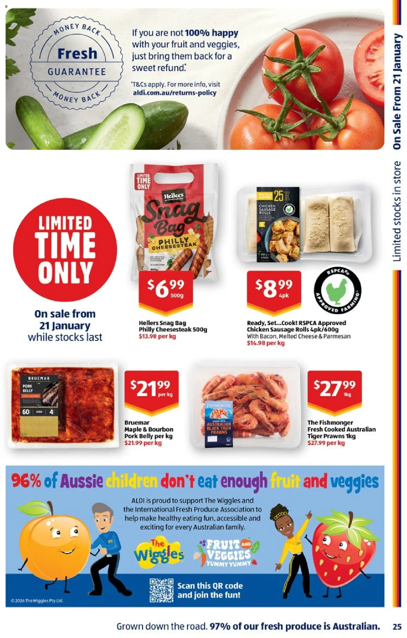Aldi catalogue - valid from 28.01.2026 | Page: 25 | Products: Cheese, Bourbon, Sausage, Bag