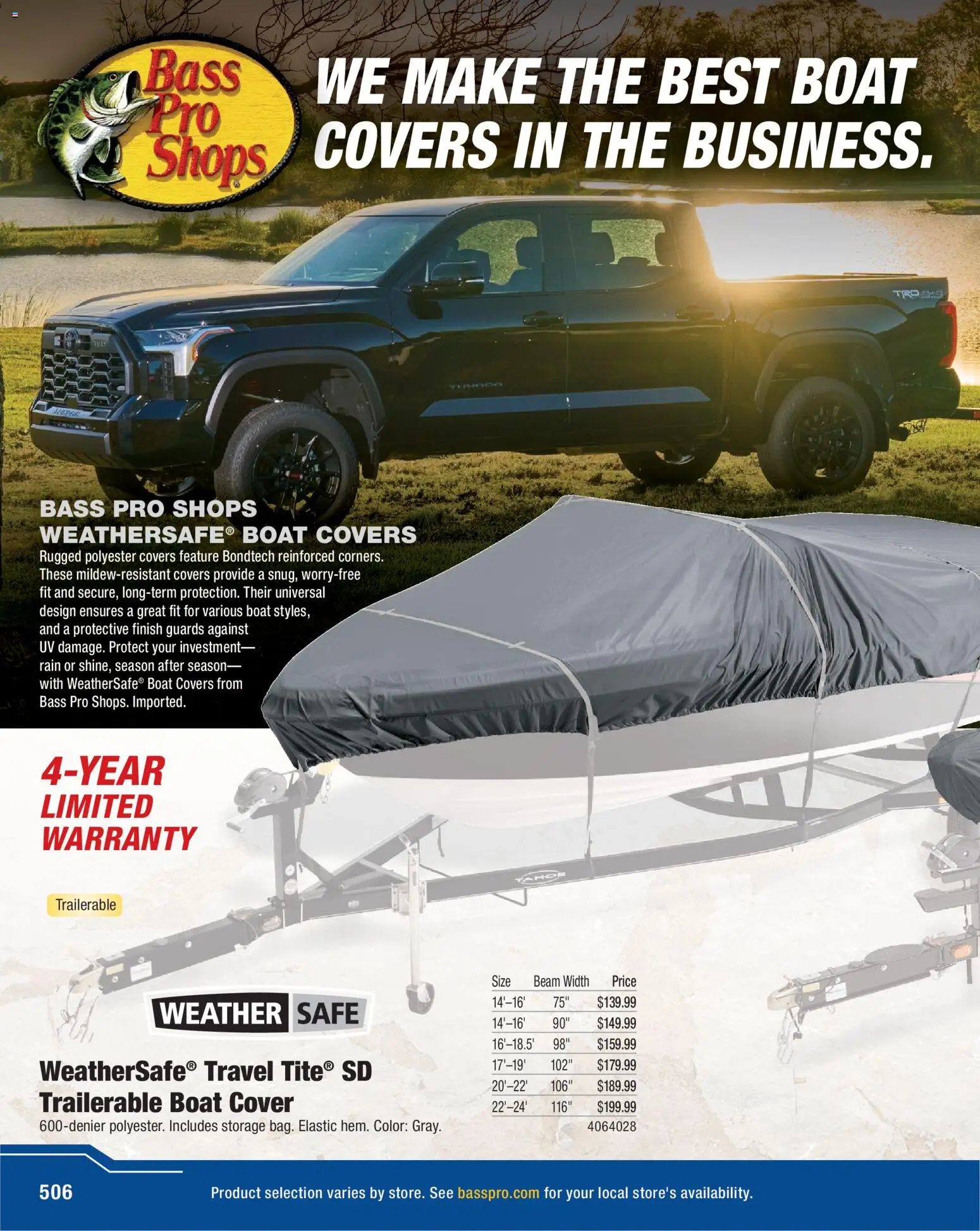 Cabela's Spring Fishing Master 26 - valid from 22.01.2026 | Page: 506