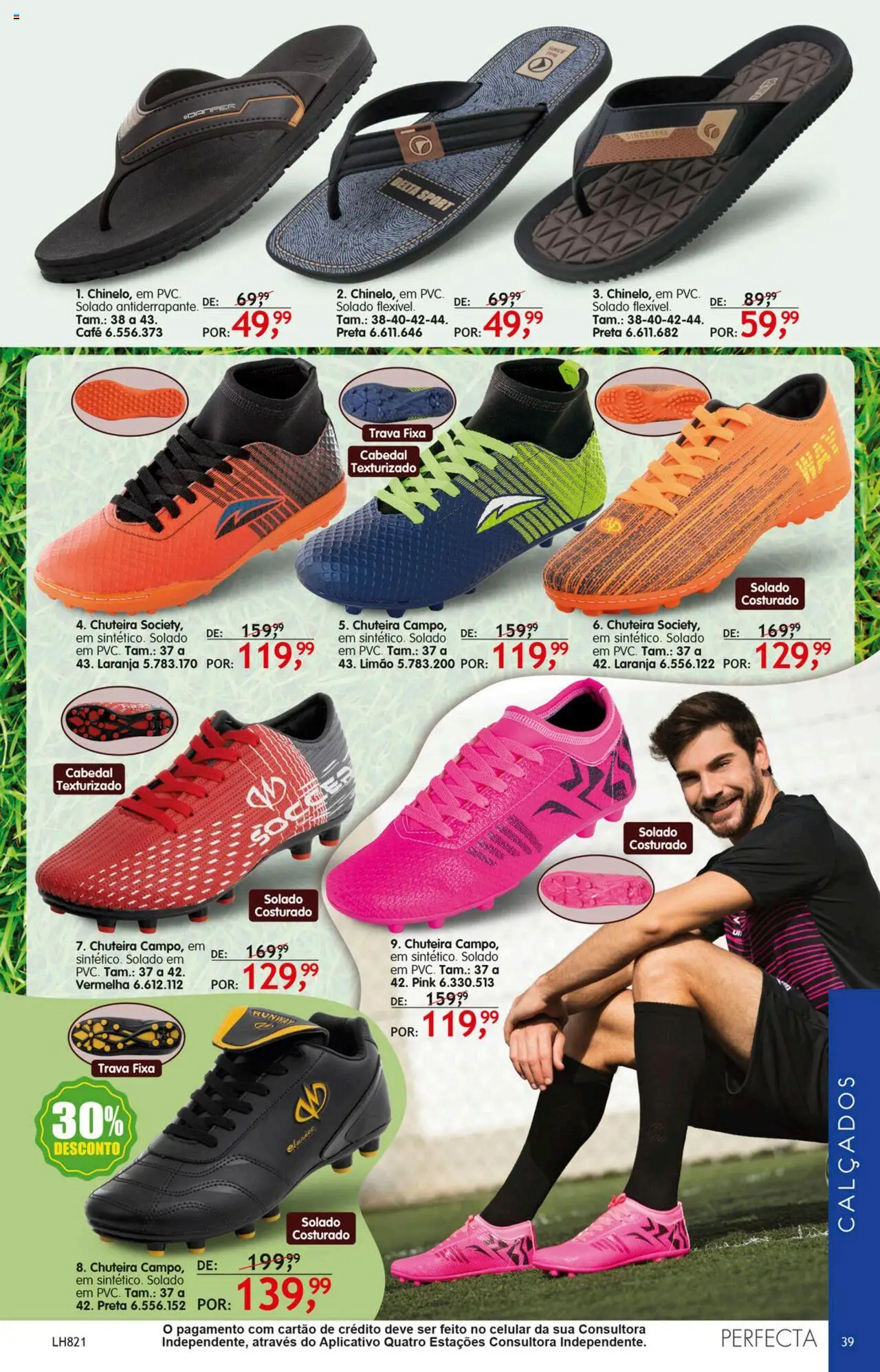 Quatro Estações Folheto - válido de 01.03.2025 | Página: 41 | Produtos: Chuteira, Celular, Café