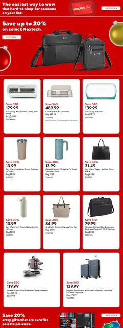 Preview of Staples weekly flyer / circulaire from shop Staples valid from 19.12.2025 | Page: 10