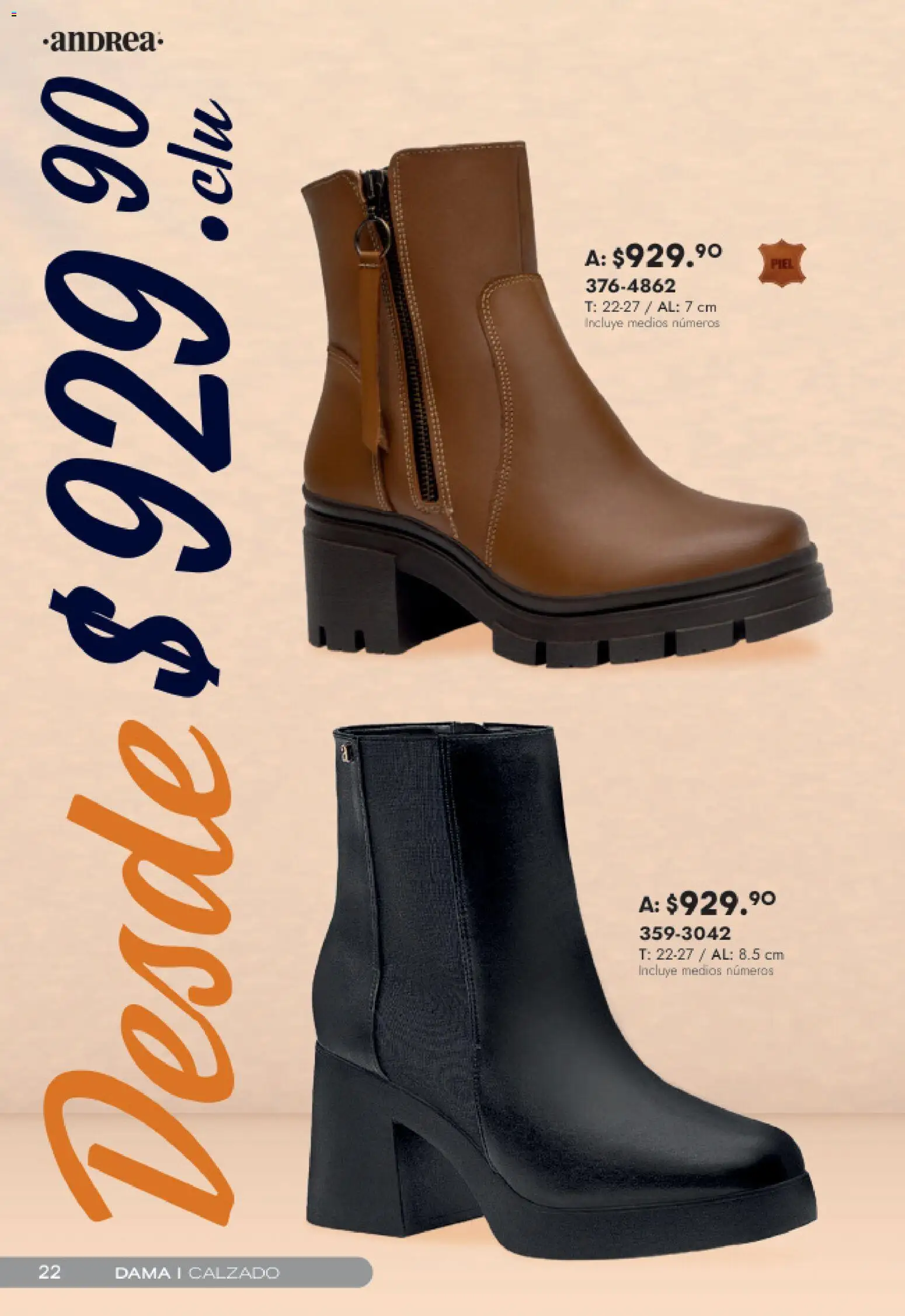 Nuevas ofertas de Andrea válidas en toda la República Mexicana desde el 15.02.2026. ¡Encuentra las mejores ofertas en Andrea catálogo Top Selection! | Página: 22