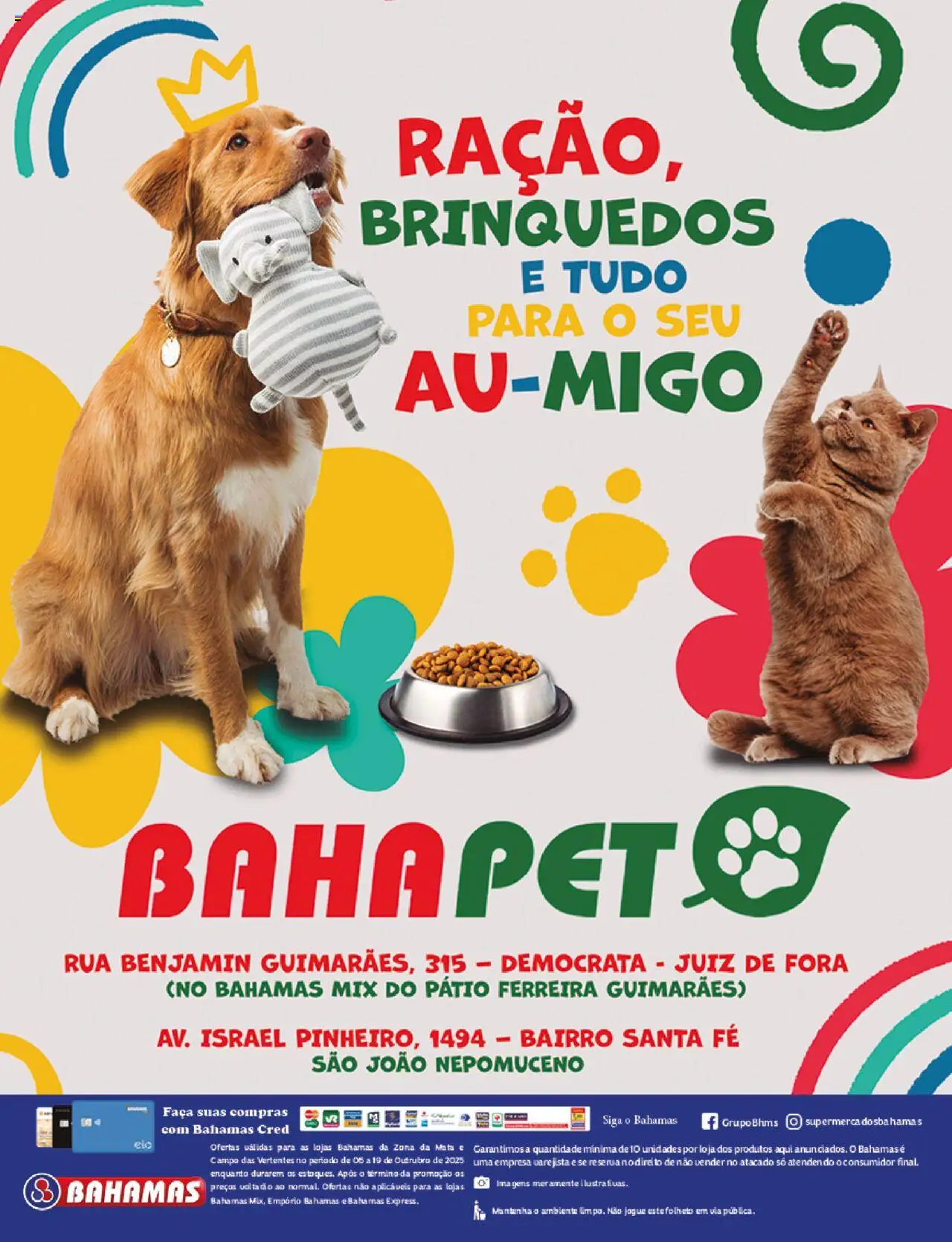 Bahamas Supermercados Folheto - válido de 06.10.2025 | Página: 16 | Produtos: Faca, Benjamin