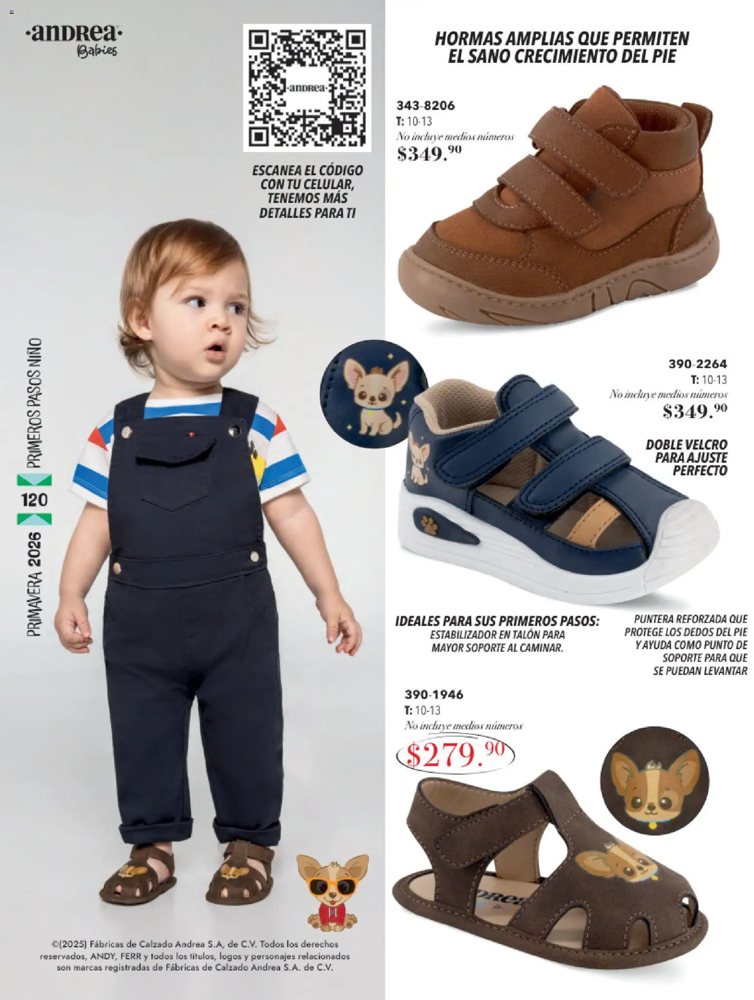 Nuevas ofertas de Andrea válidas en toda la República Mexicana desde el 25.01.2026. ¡Encuentra las mejores ofertas en Andrea catálogo Infantil Baby ! | Página: 44