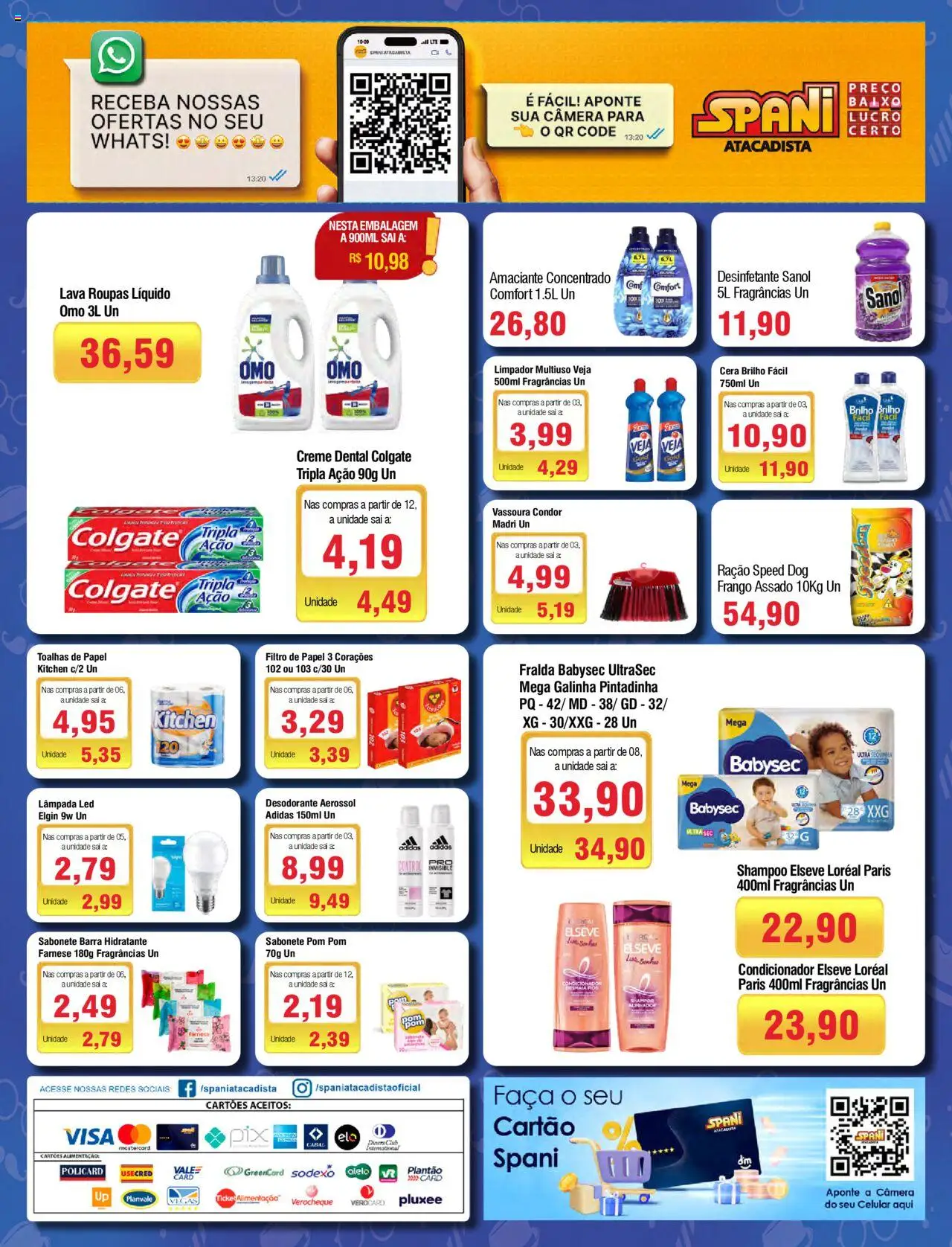 Spani Atacadista Folheto - válido de 26.08.2025 | Página: 4 | Produtos: Filtro de papel, Desodorante, Creme dental, Câmera