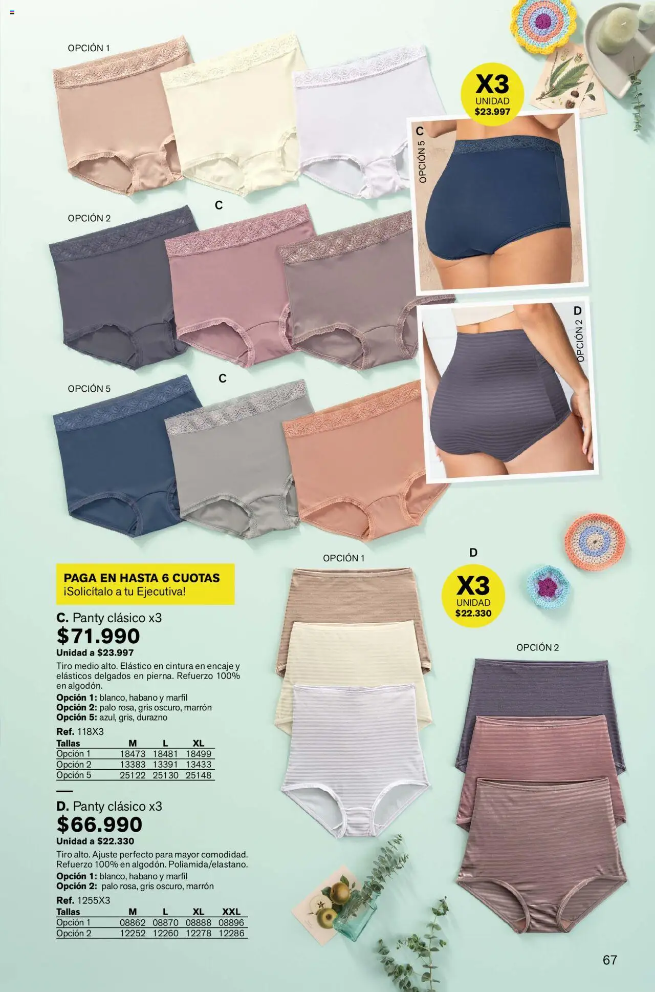 Leonisa revista - valida desde el 12.09.2025 | Página: 67 | Productos: Durazno