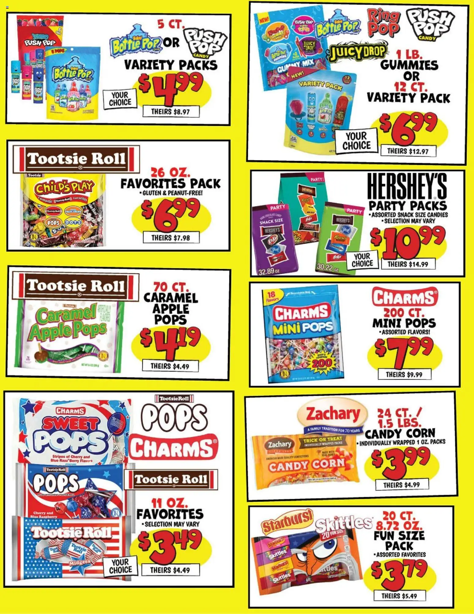 Ollie's Weekly Ad - valid from 23.10.2025 | Page: 3 | Products: Corn, Ring, Candies, Raspberry