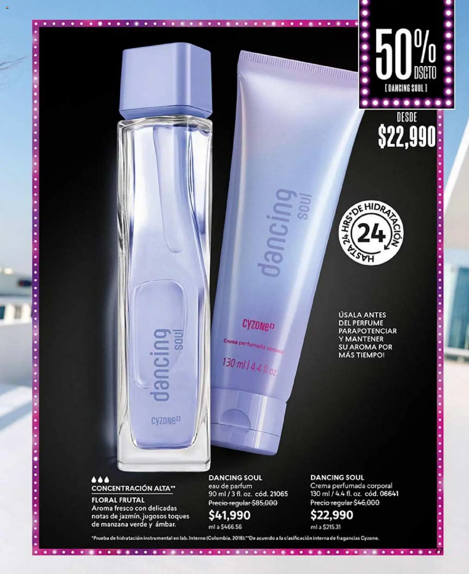 CyZone revista - valida desde el 01.02.2026 | Página: 77 | Productos: Crema, Manzana, Perfume