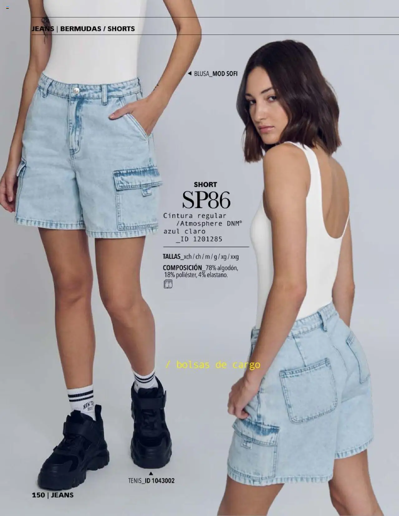 Nuevas ofertas de Price Shoes válidas en toda la República Mexicana desde el 11.02.2025. ¡Encuentra las mejores ofertas en Price Shoes catálogo Jeans Pri-Ver! | Página: 152 | Productos: Bermudas, Short