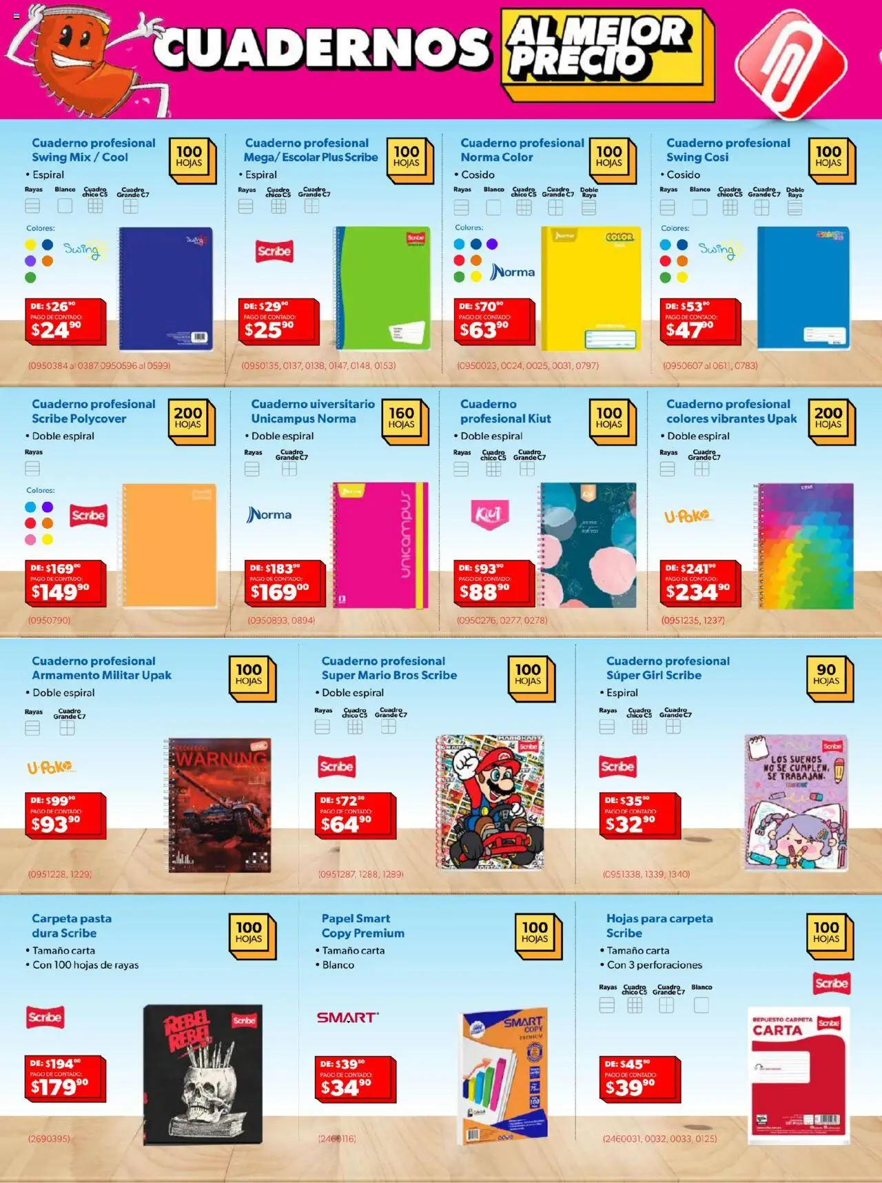 Nuevas ofertas de Ofix válidas en toda la República Mexicana desde el 15.07.2025. ¡Encuentra las mejores ofertas en Ofix catálogo! | Página: 10 | Productos: Cuadro, Pasta, Cuaderno