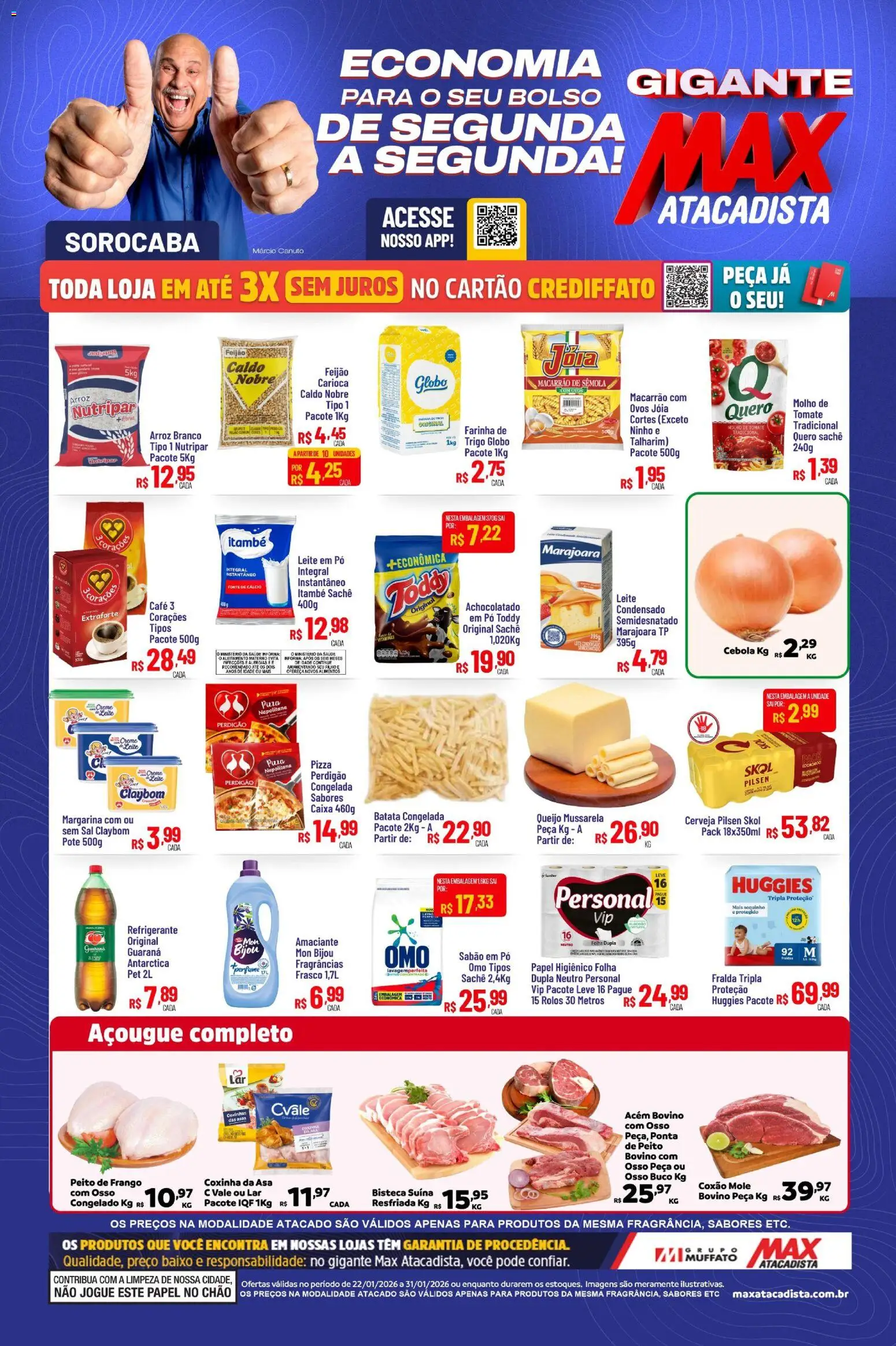 Max Atacadista Folheto - válido de 22.01.2026 | Página: 1