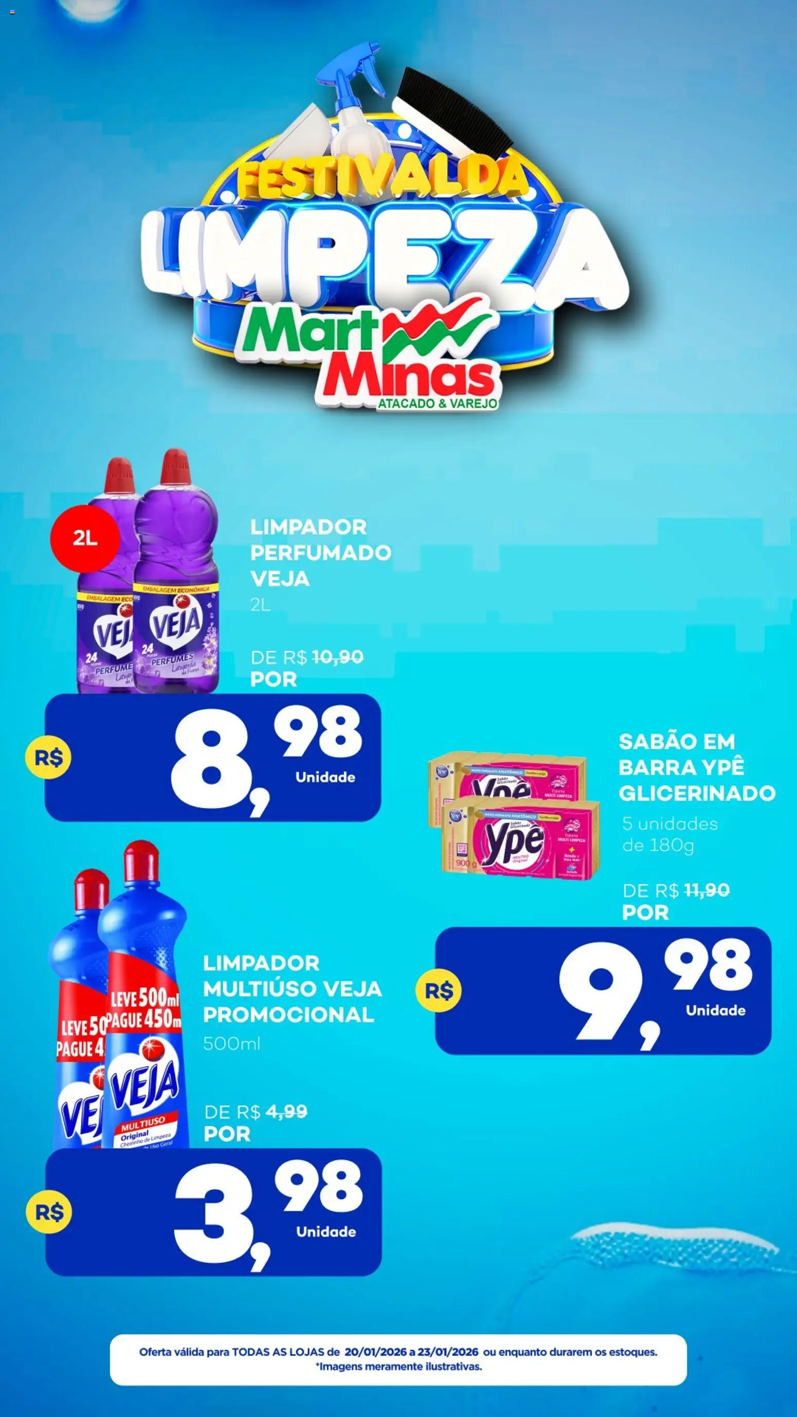 Mart Minas Folheto - válido de 20.01.2026 | Página: 3 | Produtos: Perfume, Sabão, Perfumes