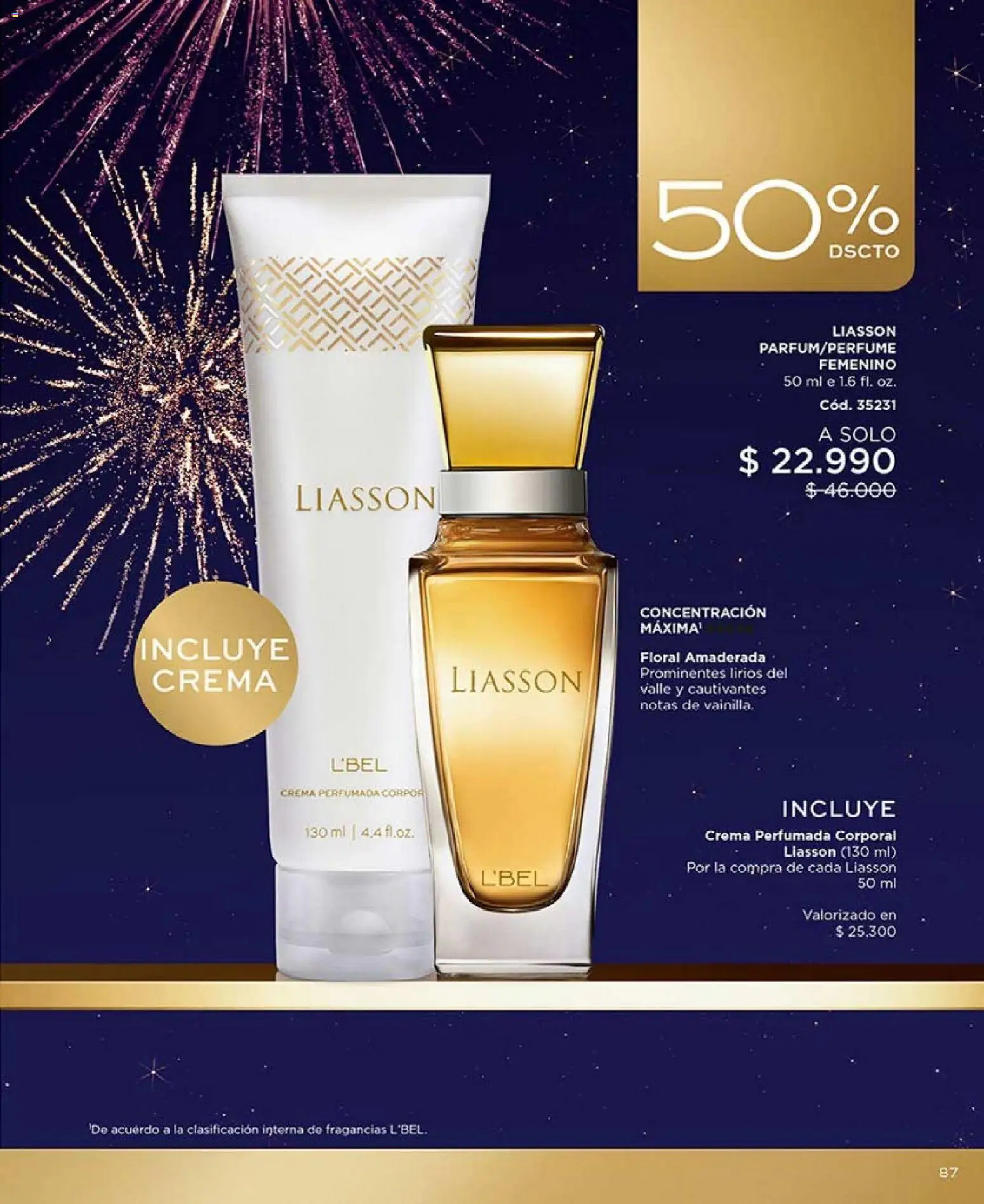 Catálogo L'Bel Campaña 1 │ válido desde el 01.01.2026 | Página: 87 | Productos: Crema