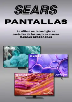 Vista previa de Sears catálogo, nuevo folleto de la tienda, válido en México a partir del 18.11.2025