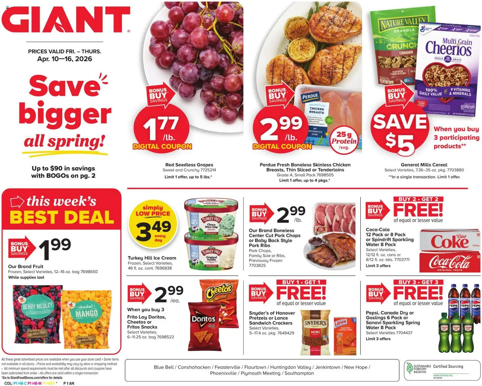 Giant Weekly Ad - valid from 10.04.2026 | Page: 1