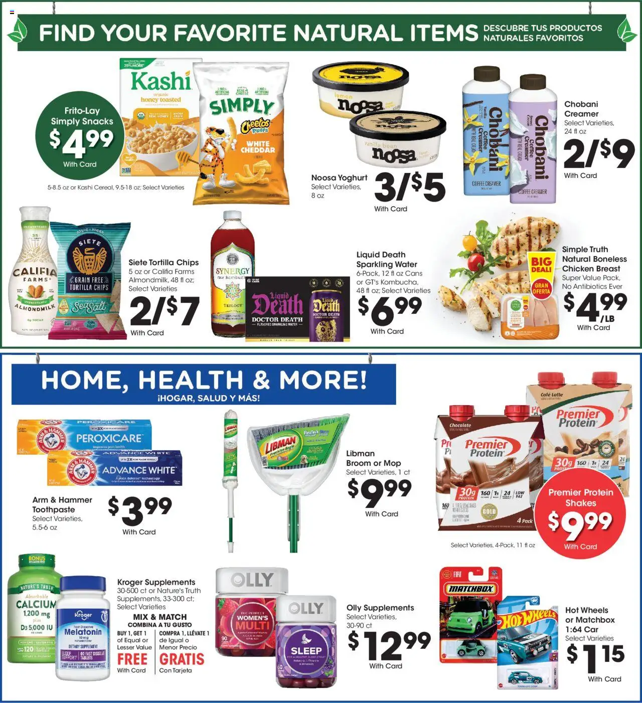 Smith's Weekly Ad - NM - valid from 03.09.2025 | Page: 7 | Products: Melatonin, Chocolate, Chips, Water