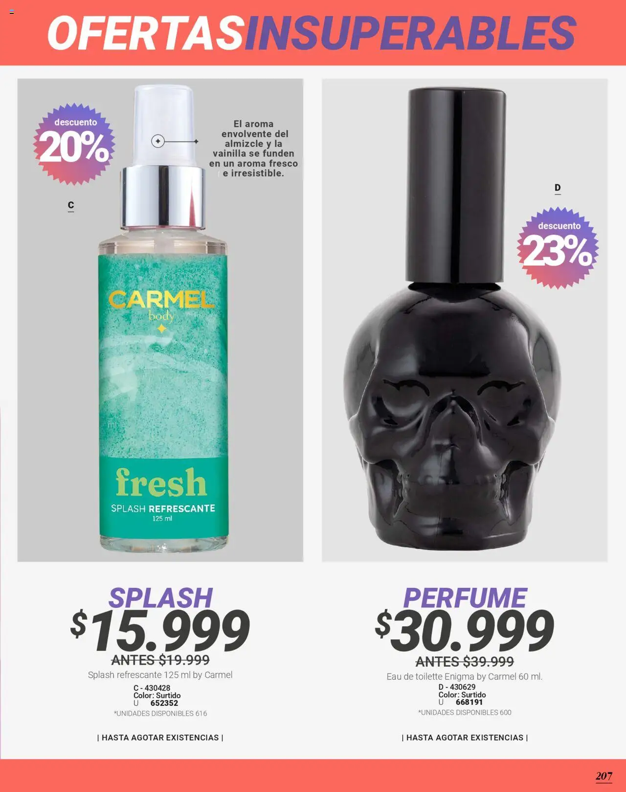 Carmel revista - valida desde el 28.07.2025 | Página: 209 | Productos: Body, Perfume, Eau de toilette