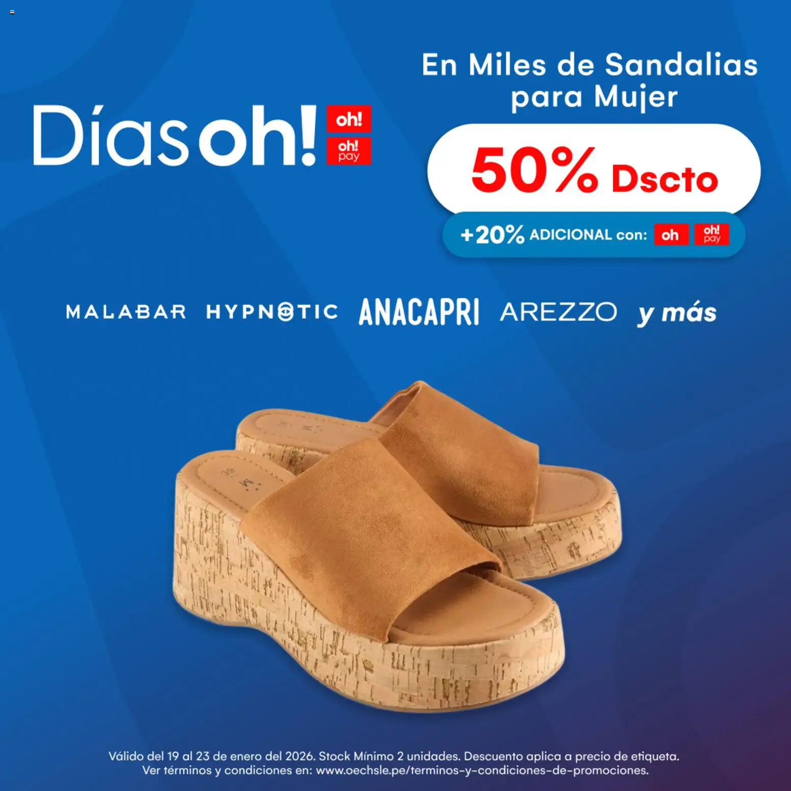 Catálogo Oechsle válido desde 19.01.2026 | Página: 7 | Productos: Sandalias