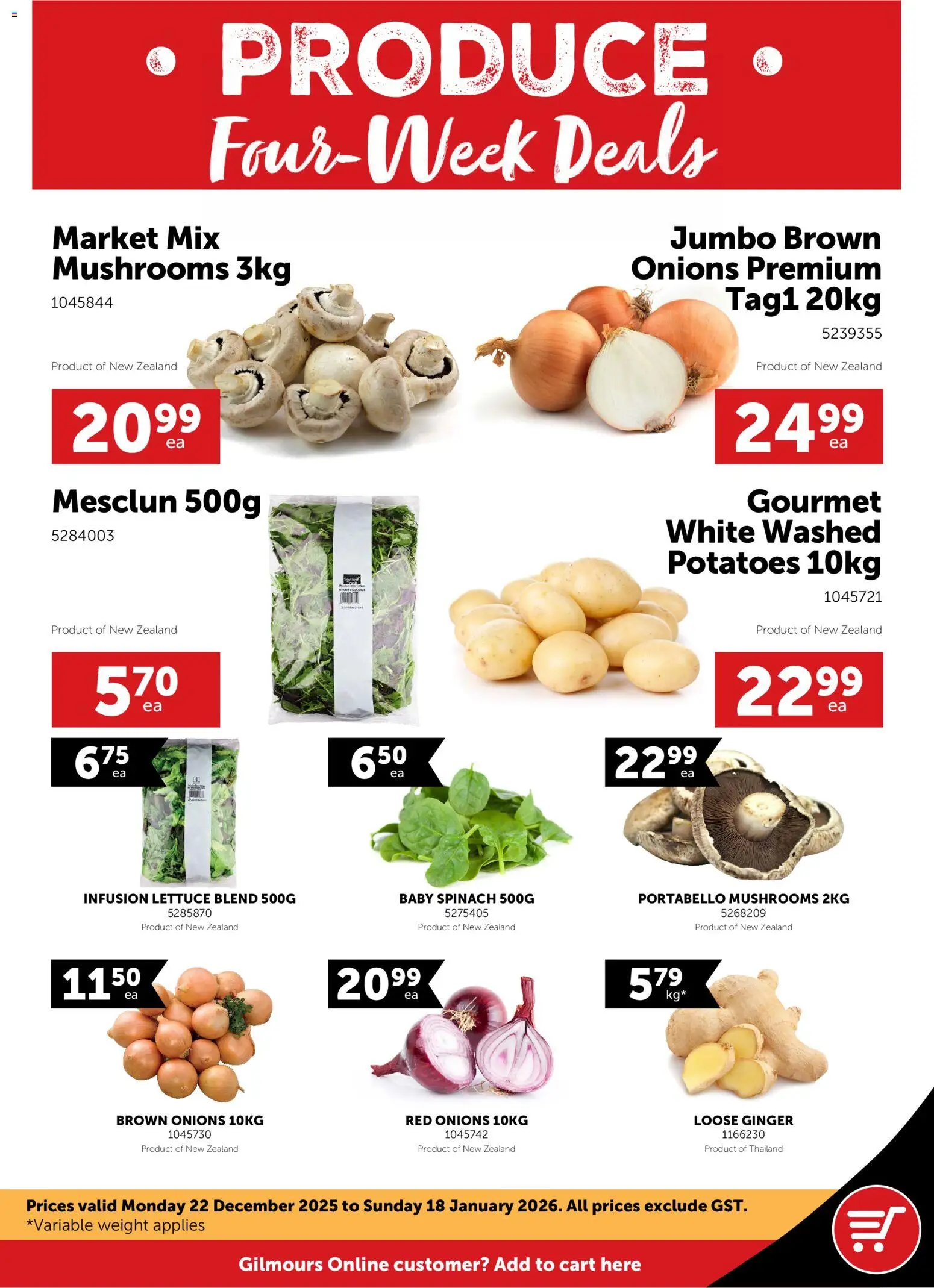 Gilmours catalogue from 22.12.2025 | Page: 1