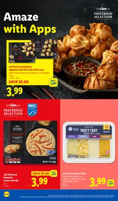 Preview of Lidl weekly ads valid from 26.12.2025 | Page: 10 | Products: Cheese, Cream, Pepper, Seafood