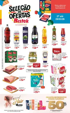 Bistek Supermercados ofertas Seleção  - Pré-Visualização do folheto da loja Bistek Supermercados, válido de 27.03.2026