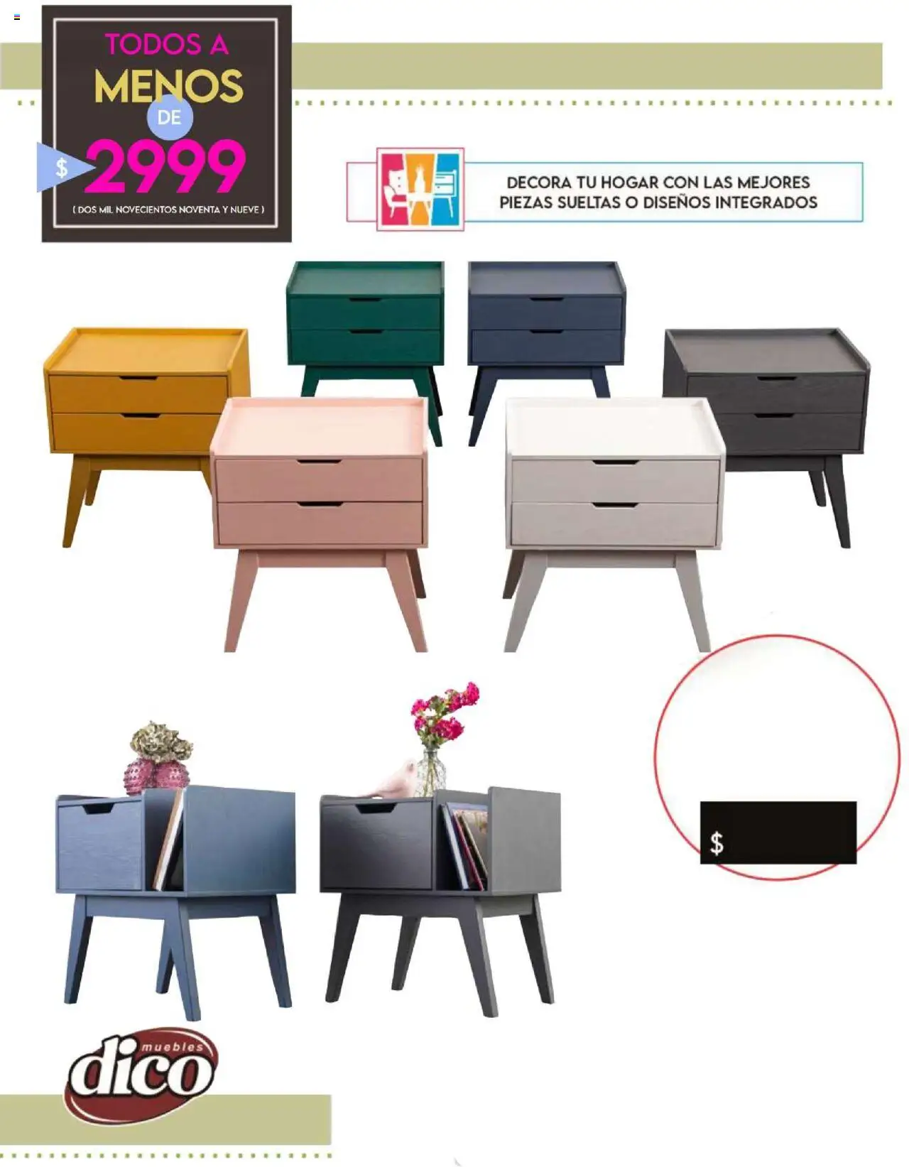 Nuevas ofertas de Muebles Dico válidas en toda la República Mexicana desde el 16.10.2025. ¡Encuentra las mejores ofertas en Muebles Dico - Catálogo Precios Inigualables! | Página: 5