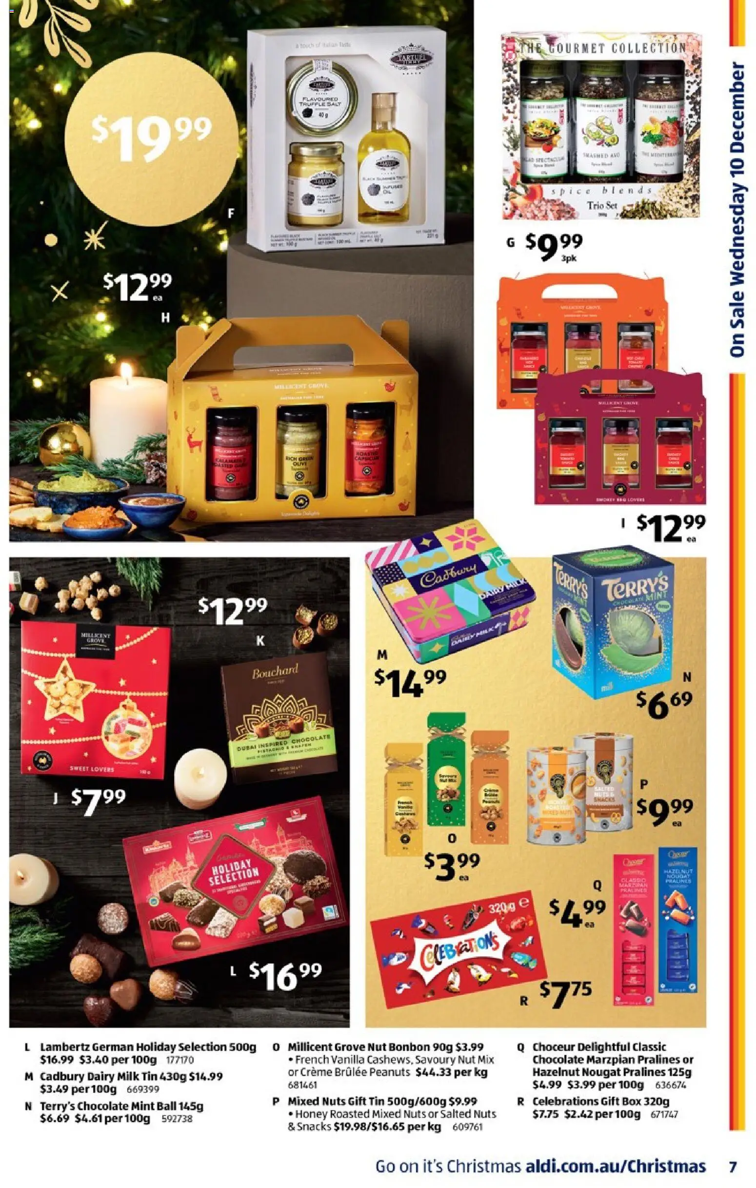 Aldi catalogue - valid from 10.12.2025 | Page: 7 | Products: Box, Milk, Dairy, Nuts
