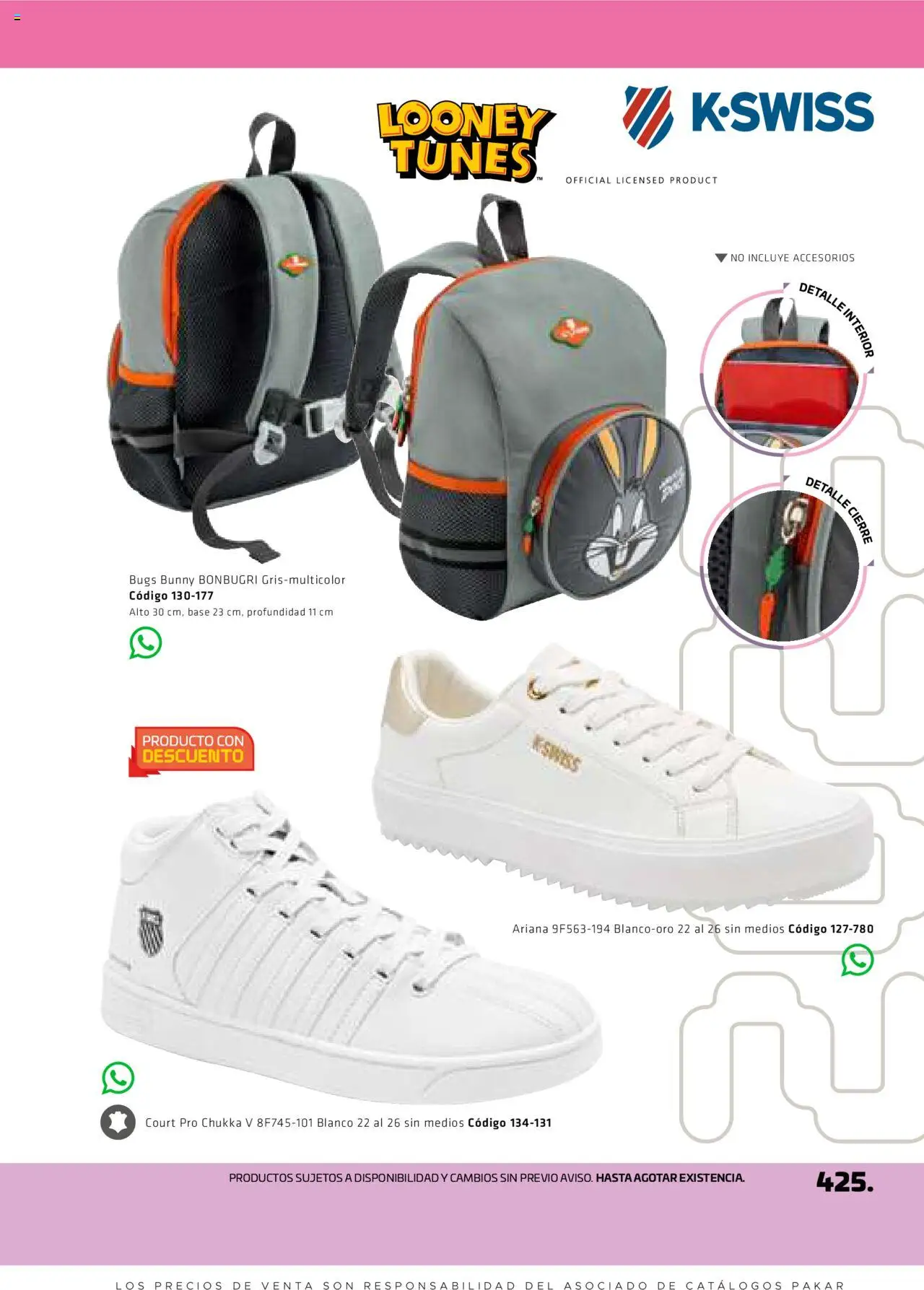 Nuevas ofertas de SC Pakar válidas en toda la República Mexicana desde el 29.08.2025. ¡Encuentra las mejores ofertas en SC Pakar - Catálogo Otoño Women! | Página: 425