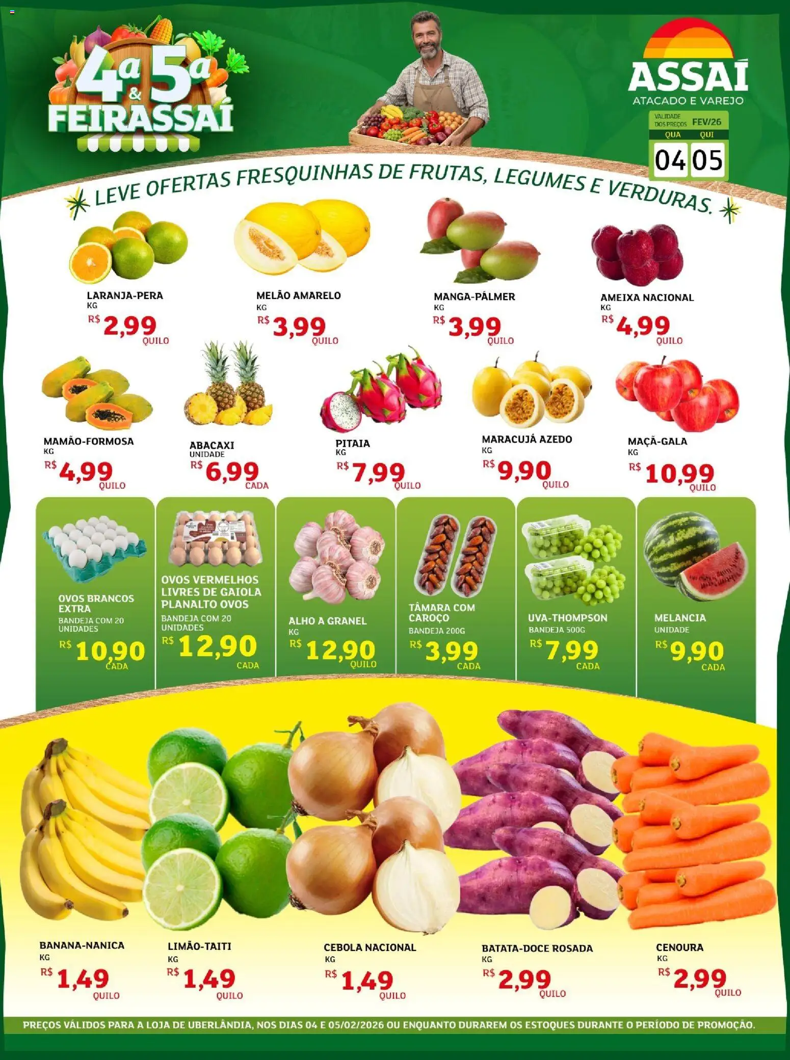 Assaí Atacadista Folheto - válido de 04.02.2026 | Página: 1