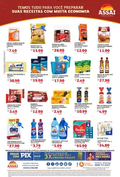 Assaí Atacadista Folheto - válido de 12.09.2025 | Página: 2 | Produtos: Limpador multiuso, Roupas, Hambúrguer, Fraldas