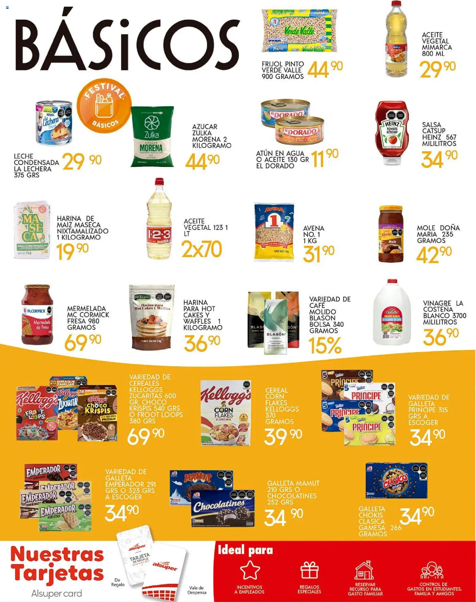 Nuevas ofertas de Alsuper válidas en toda la República Mexicana desde el 07.11.2025. ¡Encuentra las mejores ofertas en Alsuper folleto! | Página: 6 | Productos: Agua, Leche, Aceite, Café