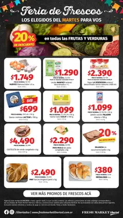 Vista previa Hipermercado Libertad - Feria de Frescos - DOT válido desde el 26.08.2025