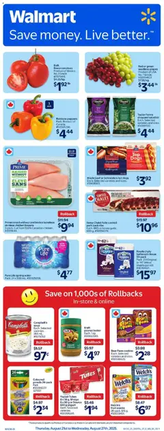 Preview of Walmart flyer - AB from shop Walmart valid from 21.08.2025