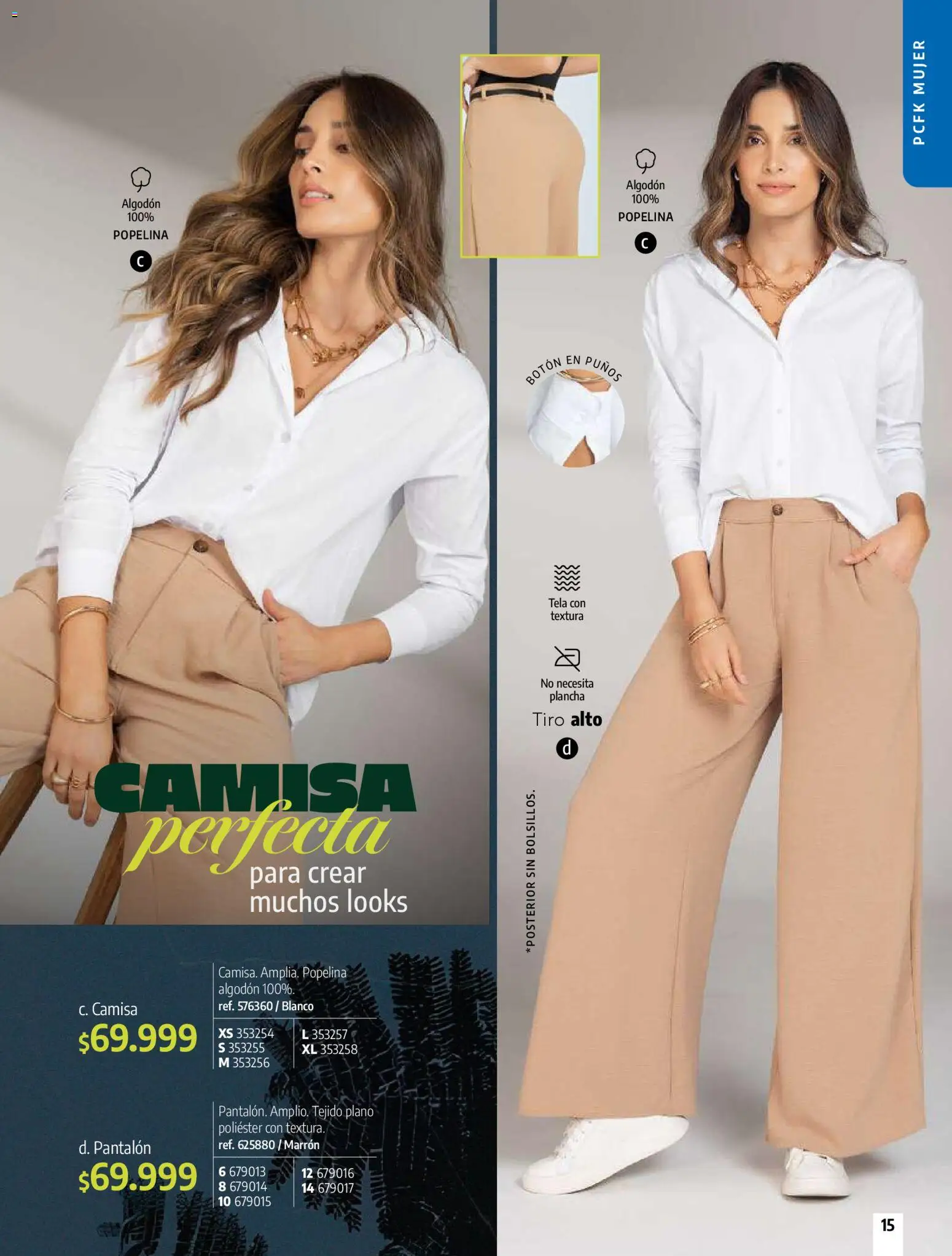 Pacifika revista - valida desde el 01.02.2026 | Página: 15 | Productos: Plancha, Algodón, Camisa