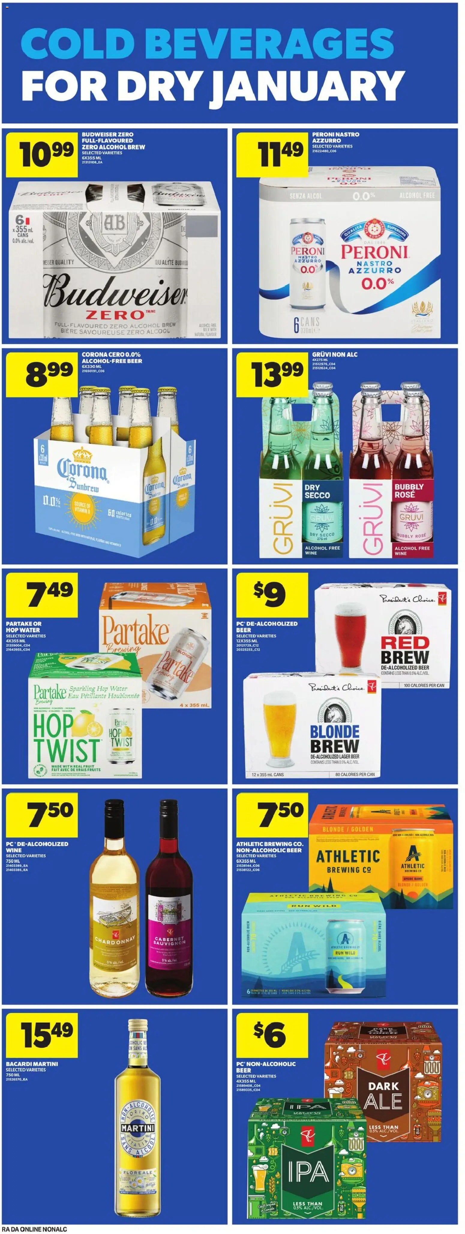 Atlantic Superstore flyer valid from 08.01.2026 | Page: 21 | Products: PC, Wine, Beer